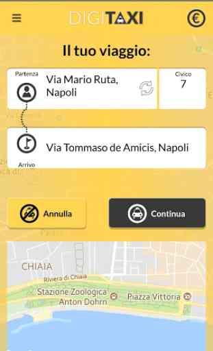 DigiTaxi  L' App per prenotare il taxi 2