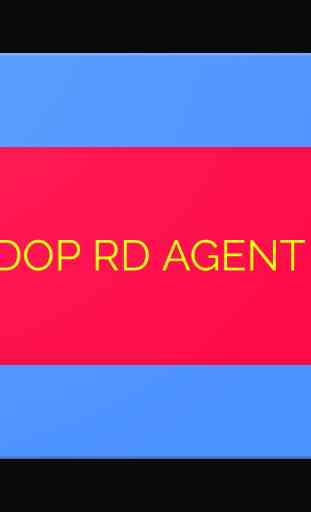 DOP RD AGENT 1