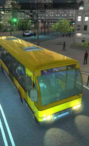 Euro Bus Driver - Vegas City Fun Simulator Games 2