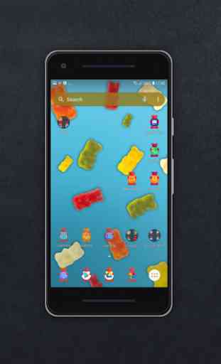 Gummy Bear Theme - Icons & Wallpapers 1