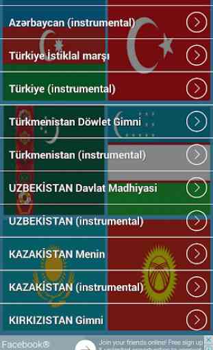 Inno nazionale degli stati turchi (Suonerie) 2