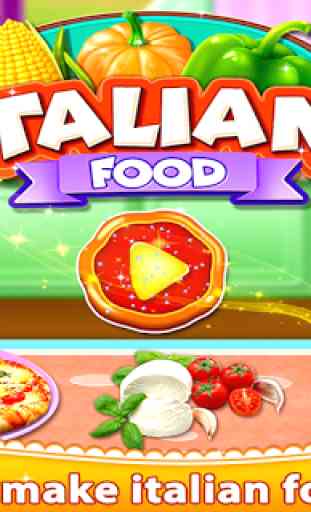 Italian Food Chef - Italian Pizza Cooking Game 1