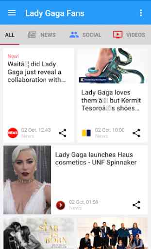 Lady Gaga Fan Club : News and Updates 1