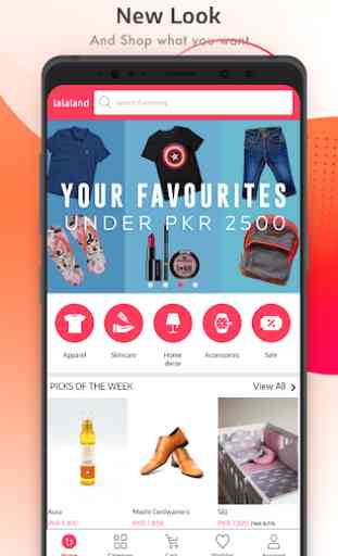 Lalaland Online Shopping App 1