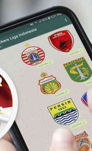 Liga Indonesia 2019 Packs  Stickers for WhatsApp 1
