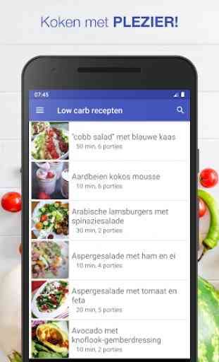Low carb recepten app nederlands gratis 1