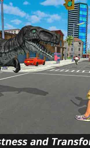 Monster Superhero vs Dinosaur Battle: City Rescue 4