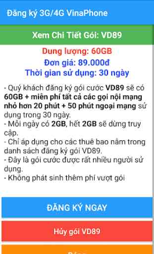 Đăng ký 3G/4G VinaPhone 1