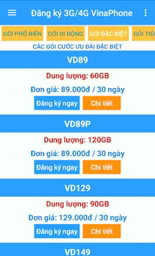 Đăng ký 3G/4G VinaPhone 4