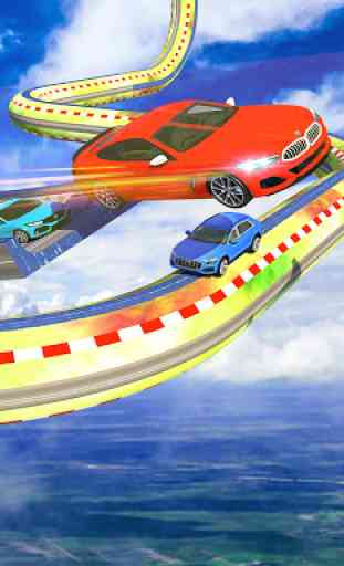 Nitro Cars GT Racing:acrobazie aeree su mega rampa 3