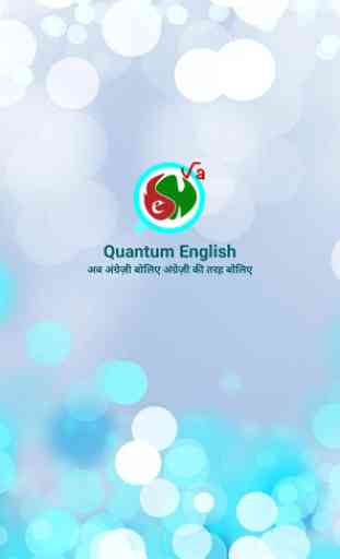 Quantum English  √A 1