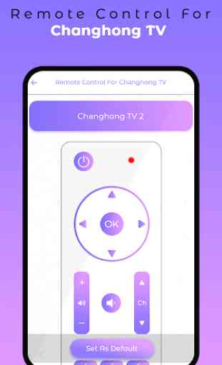 Remote Controller For Changhong TV 3