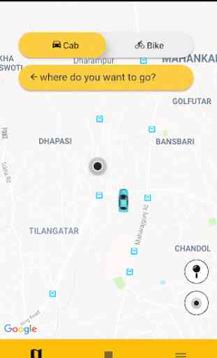 Sarathi : Taxi hailing app 2