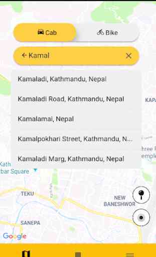 Sarathi : Taxi hailing app 3