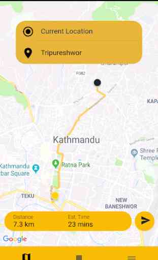 Sarathi : Taxi hailing app 4