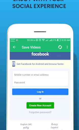 Save Videos For FB - Facebook Video Downloader Pro 4
