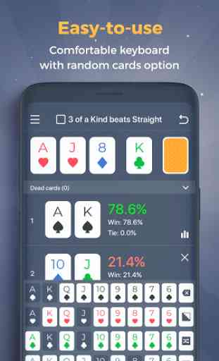 Six+ Odds, Short Deck Poker Equity Calculator 3