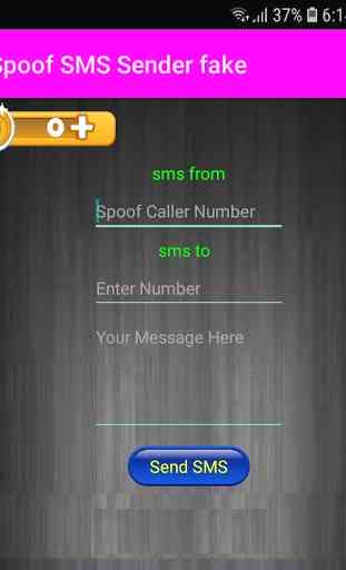 Spoof SMS Sender fake 1