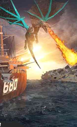 Super dragon transformation robot battleship game 4