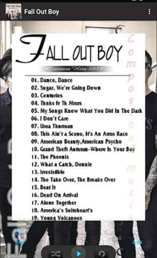 The Best Songs Of Fall Out Boy 2