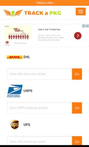 Track a PKG - Courier Package Shipment Tracking 1
