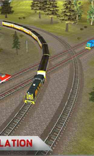 Train Race 3D 2