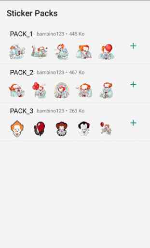 WAStickerApps- Pennywise stickers for whatsapp 4