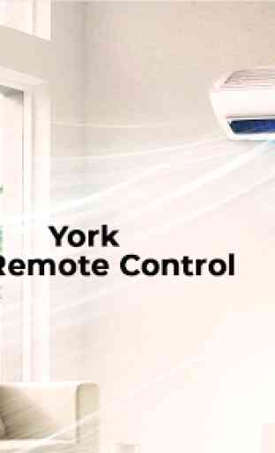 York  AC Remote Control 4