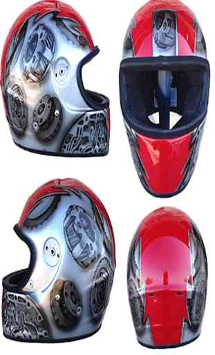 Airbrush Helmet Design 1