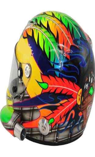 Airbrush Helmet Design 3
