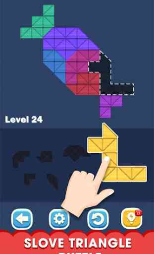Block Hexa - Triangle Puzzle 2