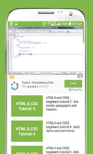 C C++ Java Android HTML CSS Bootstrap  AngularJS 3