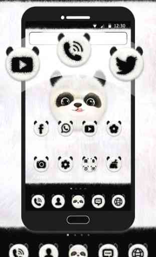 Carina panda tema Cute Panda 1