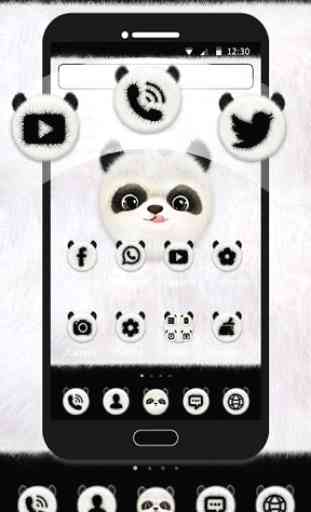 Carina panda tema Cute Panda 4
