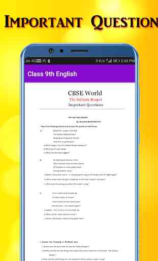 CBSE Class 9 English Exam Topper 2020 2