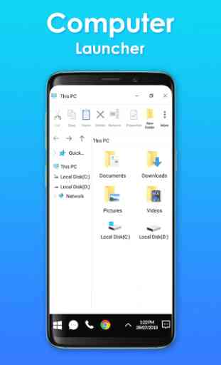 Computer launcher PRO 2019 for Win 10 themes 2