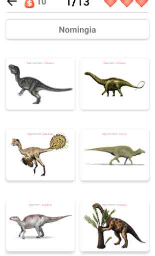 Dinosauri - Gioco sui dinosauri Jurassic Park! 3