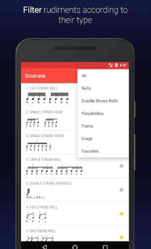 Drumate - Drum Rudiments 2