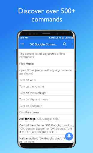 Guida comandi per Ok Google 3
