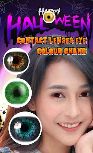 Halloween Contact Lenses Eye Color Chang 1