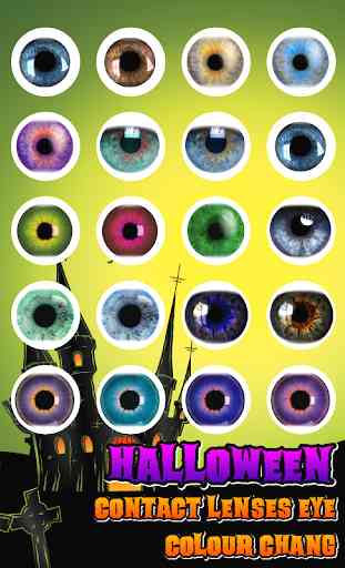Halloween Contact Lenses Eye Color Chang 2