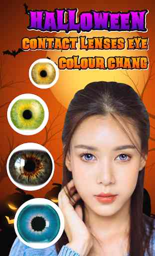 Halloween Contact Lenses Eye Color Chang 3