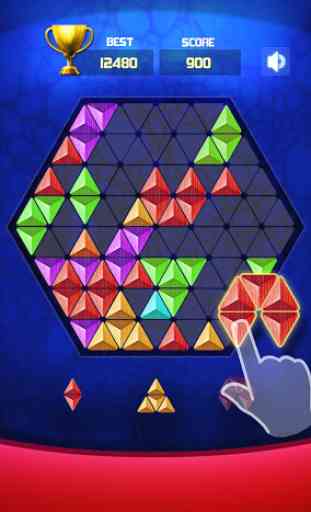 Hexa : Block Triangle Puzzle game 3
