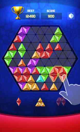 Hexa : Block Triangle Puzzle game 4