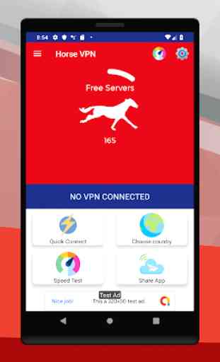 Horse VPN - Free VPN and Speed Test 2