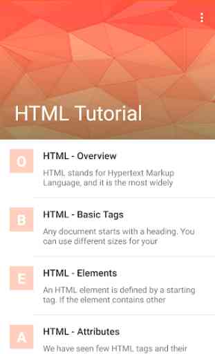 HTML Tutorial 1