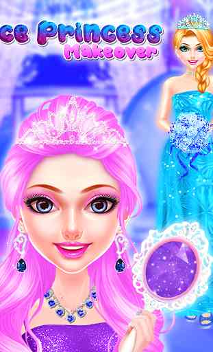 Ice Princess Dress Up & Make Up Game For Girls 1