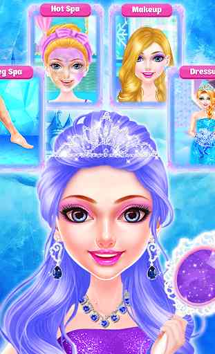 Ice Princess Dress Up & Make Up Game For Girls 3