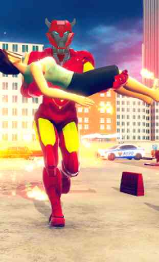 Iron Robot War Hero - Superhero Fighting Game 2019 1