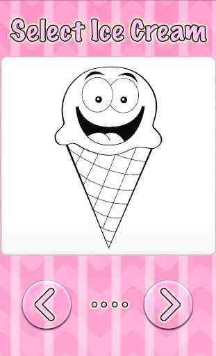 Libro da colorare di gelato caramelle di ghiaccio 2